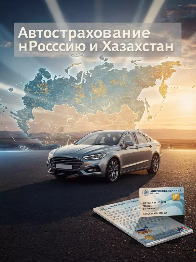 Сгенерировано нейросетью: Автострахование на Россию и Казахстан